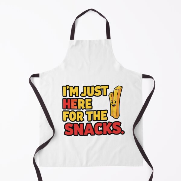 Item preview, Just Here For The Snacks Pop Art French Fry design designed and sold by MofazStyle.