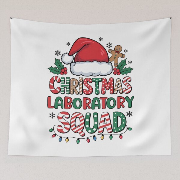 Item preview, Christmas Laboratory Squad | STEM Christmas | Science Christmas | Laboratory Christmas | Geeky Christmas | Christmas Science designed and sold by jadedscientist.