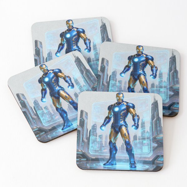 Item preview, Blue Iron Hero – Futuristic AI Armor Design designed and sold by Garry UrbanDreams Arts .