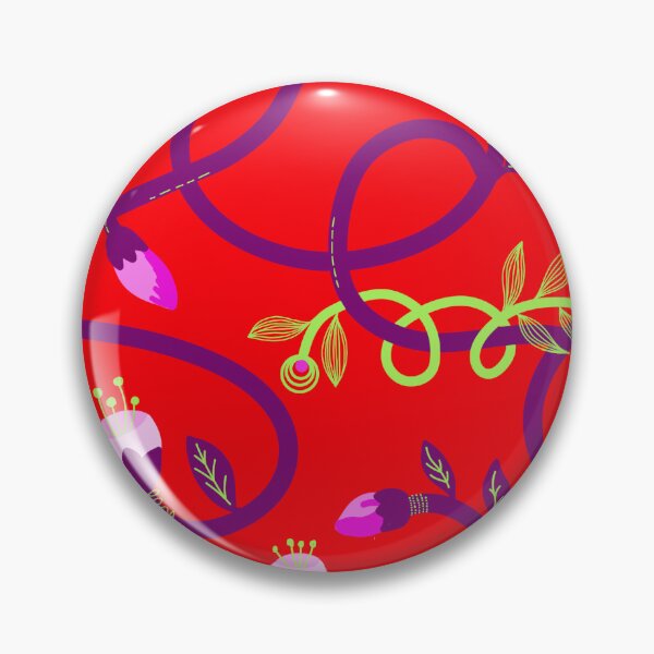 Item preview, Pattern Red Inspiration designed and sold by Anjaartanddesign.
