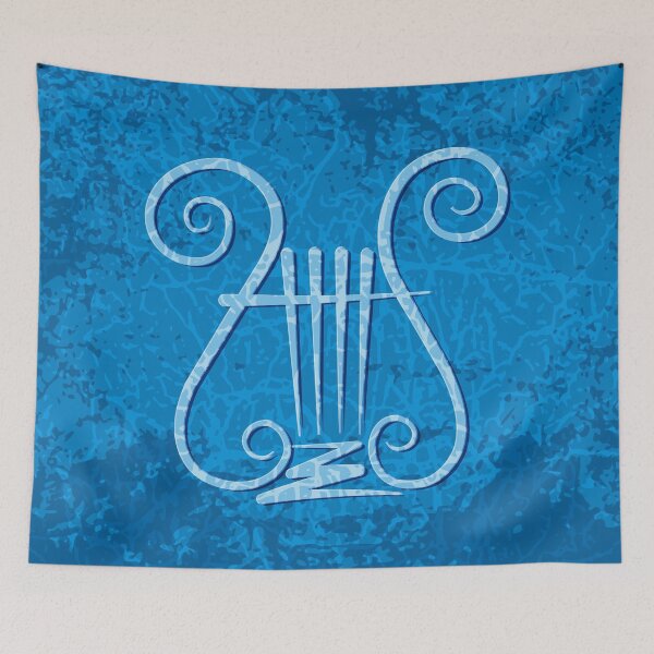 Item preview, Blue Lyre designed and sold by sifis.