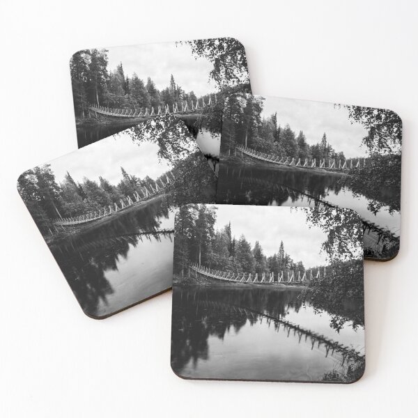 Item preview, The bridge. Kuusamo, Pieni karhunkierros 2025 bw designed and sold by Jouko Lehto Photography.