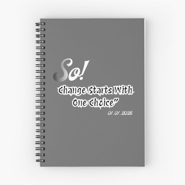 Item preview, Change Starts With One Choice Motivational Mindset designed and sold by LANCEWISEMEDIA.