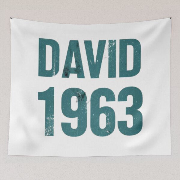 Item preview, David 1963 – Vintage Birthday Edition designed and sold by AlexLineArt.