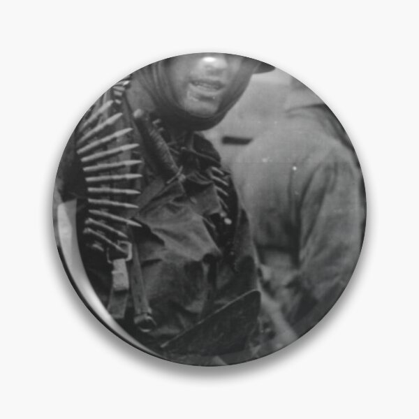 Item preview, A heavily-armed German soldier during the Ardennes Offensive (Battle of the Bulge), in December, 1944. designed and sold by Military Machine History.