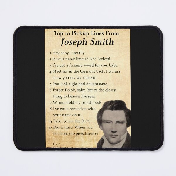 Item preview, Top 10 Pickup Lines From Joseph Smith designed and sold by imerikana.