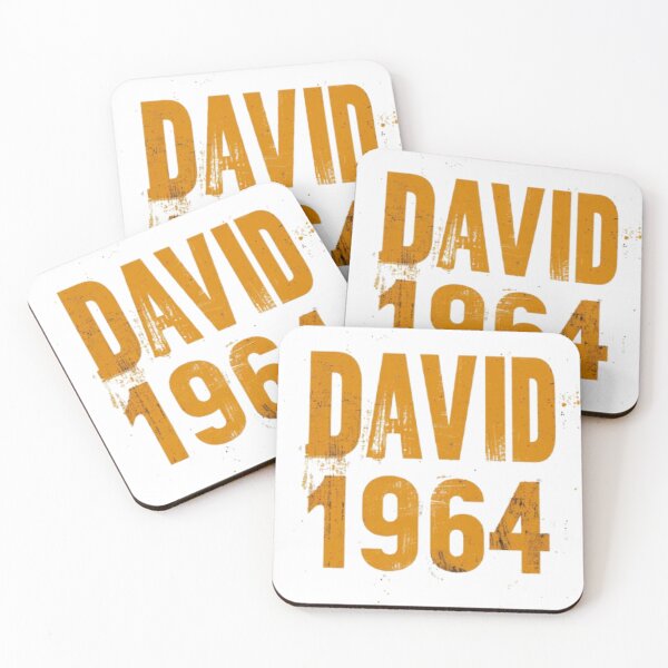 Item preview, David 1964 – Vintage Birthday Edition designed and sold by AlexLineArt.