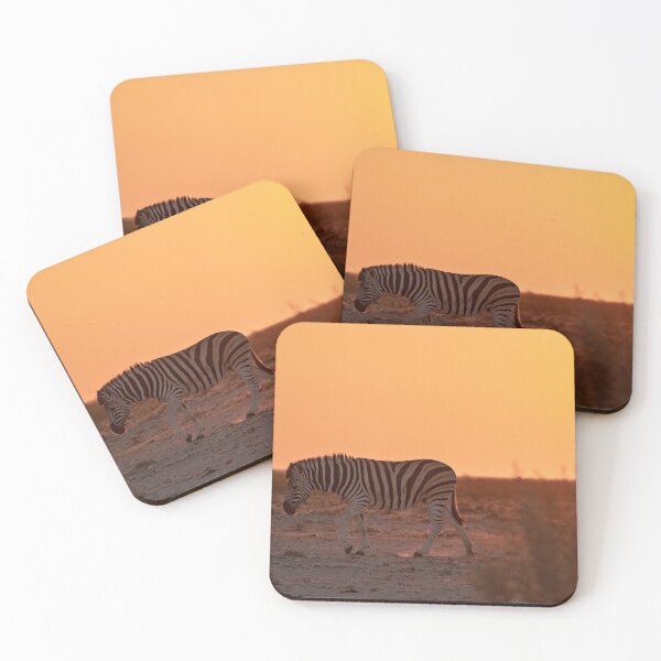 Item preview, Golden Dusk Steps — Zebra of Etosha designed and sold by DavideAntoniani.