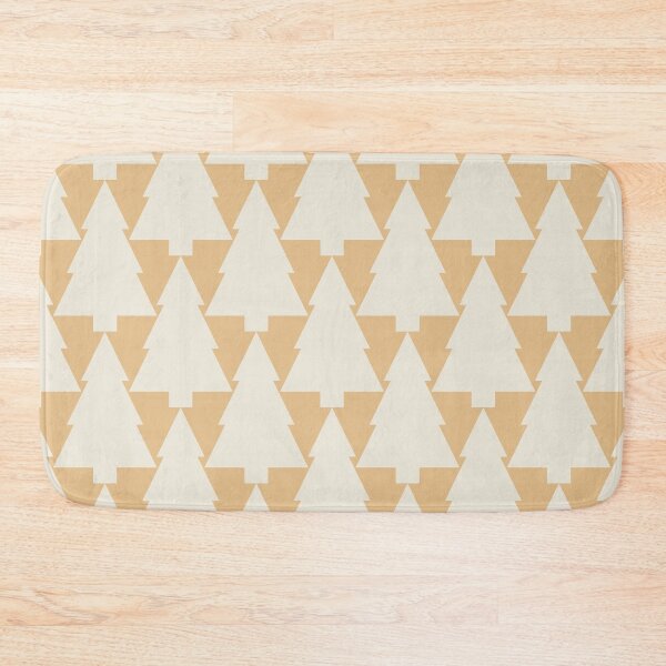 Item preview, Gold Christmas Tree Pattern designed and sold by Lyman Creative Co..
