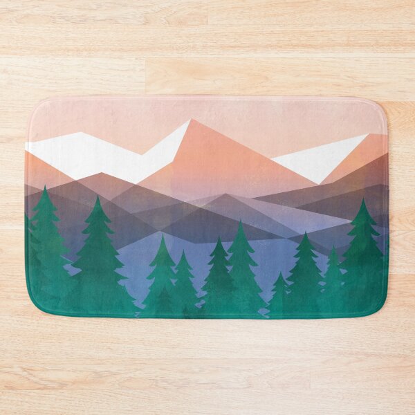 Item preview, Alpine Timberline - Pink designed and sold by Skyline-Art-Inc.