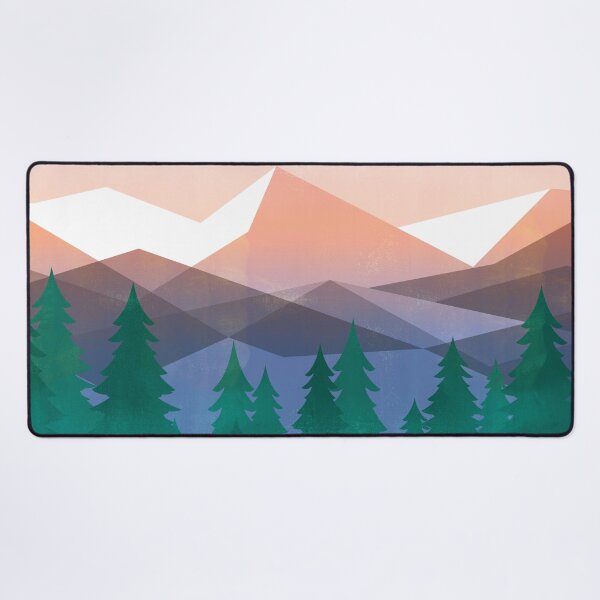 Item preview, Alpine Timberline - Pink designed and sold by Skyline-Art-Inc.