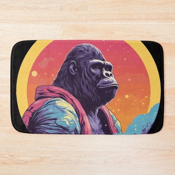 Item preview, Cosmic Guardian Gorilla in Retro Colors designed and sold by Daagath.