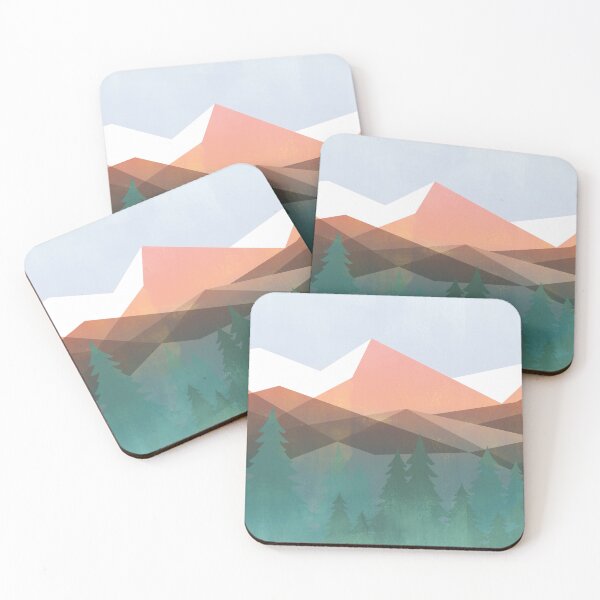 Item preview, Alpine Timberline - Blue designed and sold by Skyline-Art-Inc.