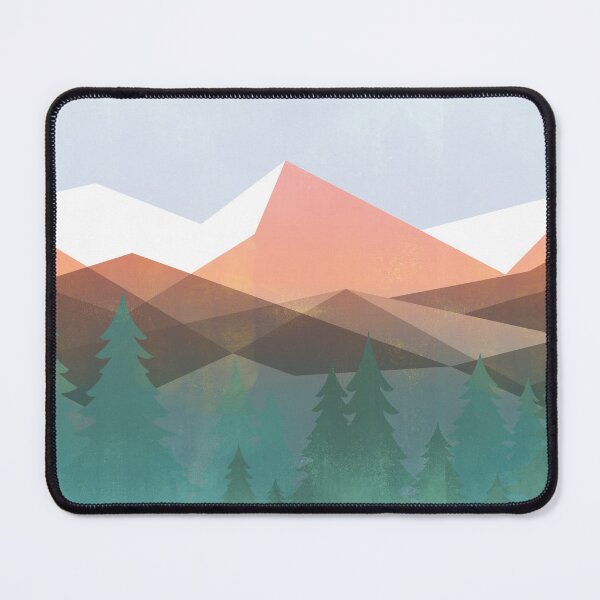 Item preview, Alpine Timberline - Blue designed and sold by Skyline-Art-Inc.