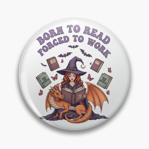 Item preview, Born to read, Forced to work designed and sold by MrsBCuriosities.
