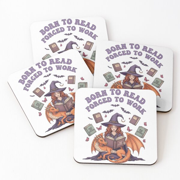 Item preview, Born to read, Forced to work designed and sold by MrsBCuriosities.