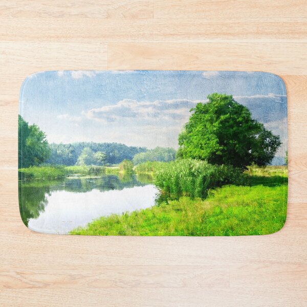 Item preview, Watercolor Pond II designed and sold by Skyline-Art-Inc.