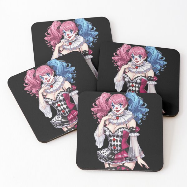 Artikelvorschau, Bishoujo sexy Psychoclown rosa Haare entworfen und verkauft von WingedMeteor.