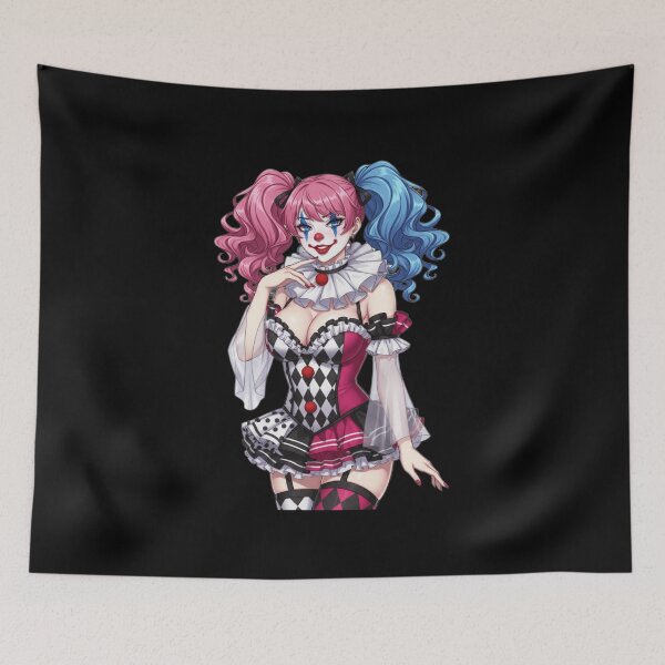 Item preview, bishoujo sexy psycho clown pink hair designed and sold by WingedMeteor.