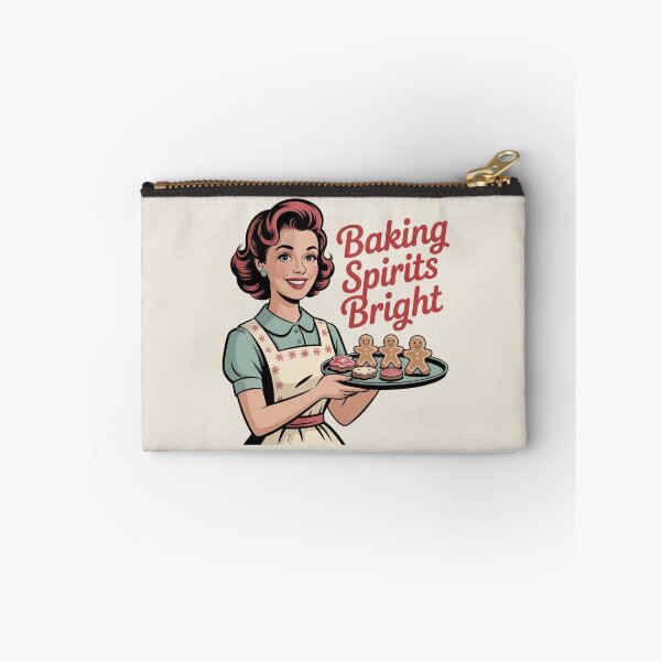 Item preview, Baking Spirits Bright – Vintage Retro Christmas designed and sold by WikaKowalczyk.