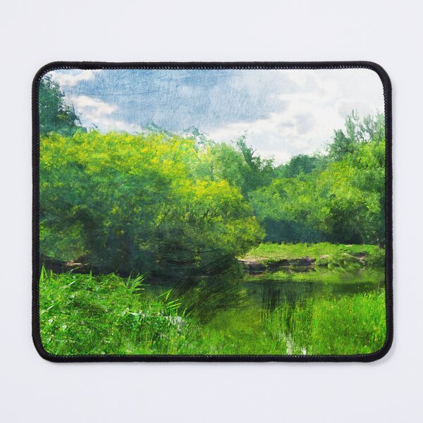 Item preview, Watercolor Pond I designed and sold by Skyline-Art-Inc.