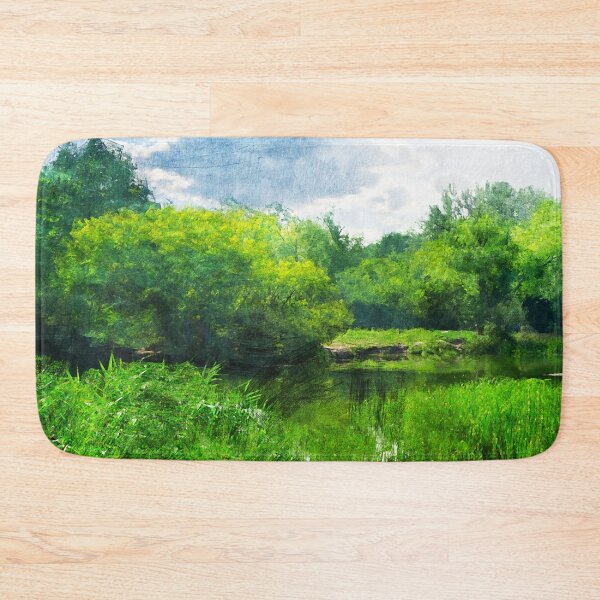 Item preview, Watercolor Pond I designed and sold by Skyline-Art-Inc.