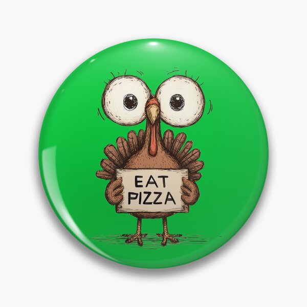 Item preview, Eat pizza chicken designed and sold by Brendon987.