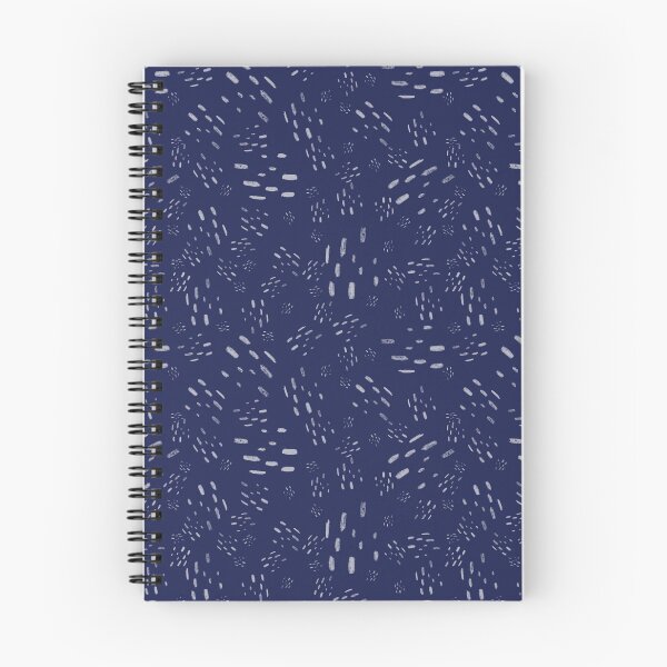 Item preview, Scratched Lines Pattern in Navy designed and sold by designsbyklm.