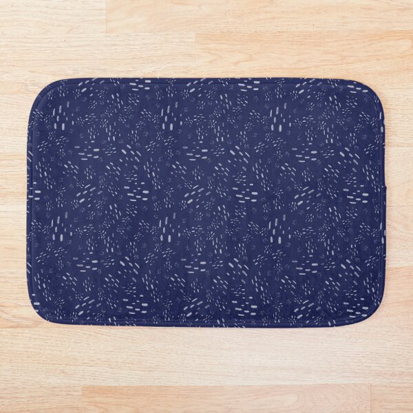 Item preview, Scratched Lines Pattern in Navy designed and sold by designsbyklm.