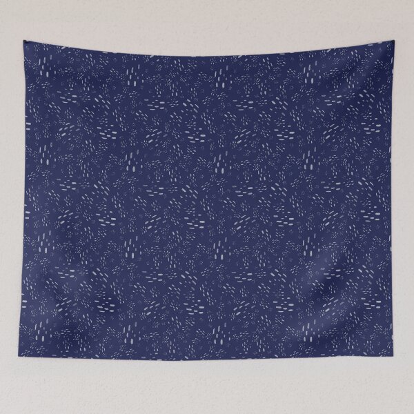 Item preview, Scratched Lines Pattern in Navy designed and sold by designsbyklm.