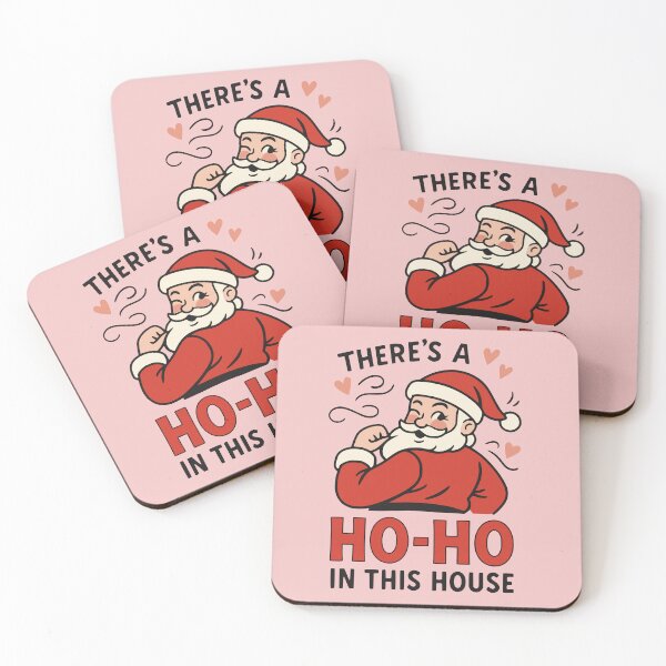 Item preview, There’s a HO-HO in This House – Cheeky Santa Flex designed and sold by PrintSmithArt.