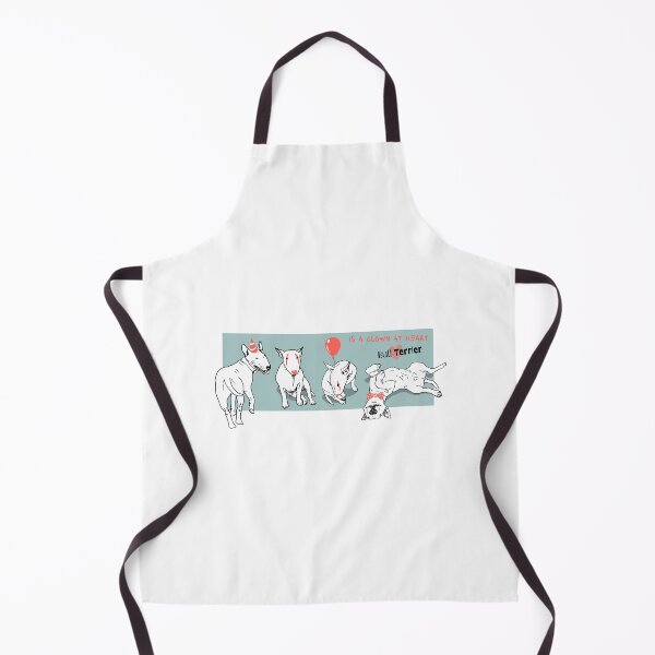Item preview, Bull Terrier is a clown at heart designed and sold by tinkerfrost.