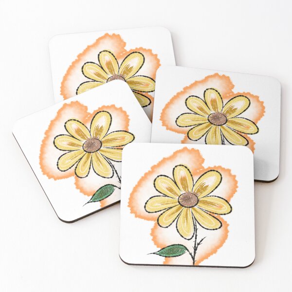 Item preview, Yellow Flower Illustration – Bloom in Sunshine designed and sold by Painterrella.