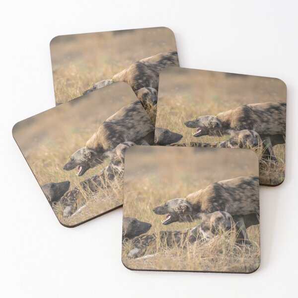 Item preview, Play-Fight Ritual — African Wild Dogs designed and sold by DavideAntoniani.