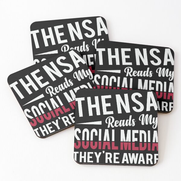 Item preview, The NSA Reads my social media designed and sold by PolititeeInc.