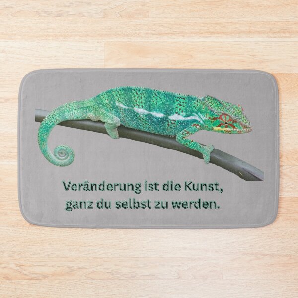 Item preview, Mindfulness design with chameleon; change is the art of becoming completely yourself designed and sold by Katja LebenFreude.