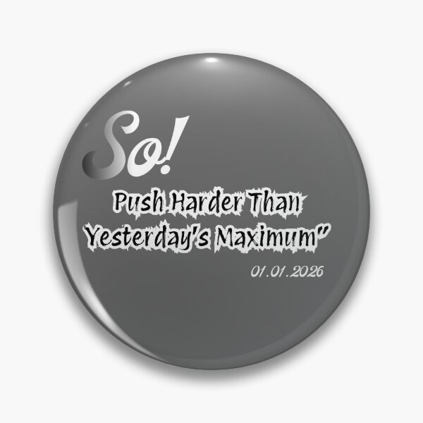 Item preview, Push Harder Than Yesterday's Maximum Motivational Mindset designed and sold by LANCEWISEMEDIA.