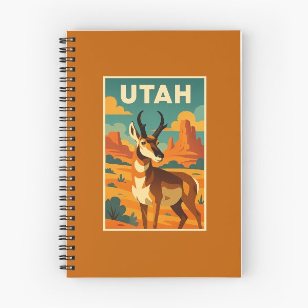 Item preview, Utah designed and sold by Broken Antler Designs .