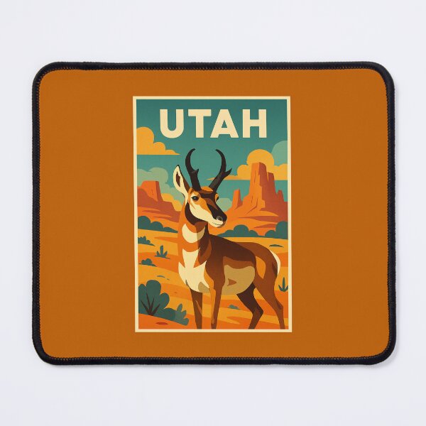 Item preview, Utah designed and sold by Broken Antler Designs .