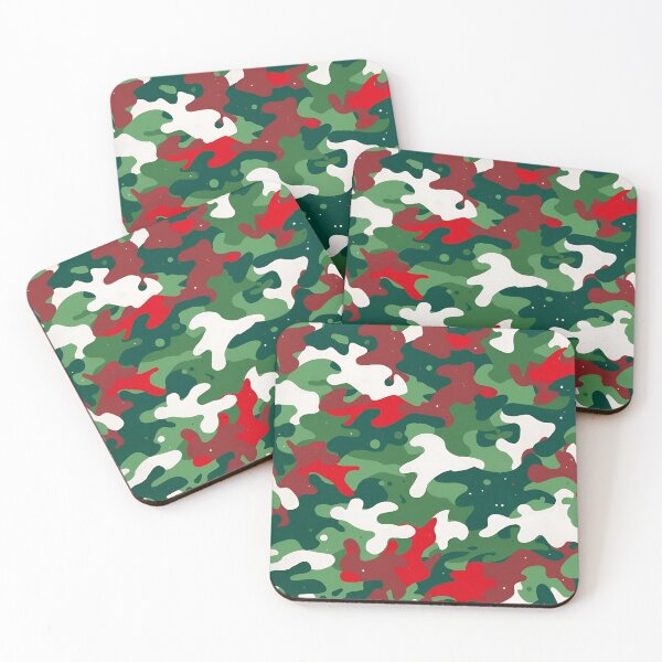 Item preview, Christmas Colors Camouflage designed and sold by Mark Cannon.