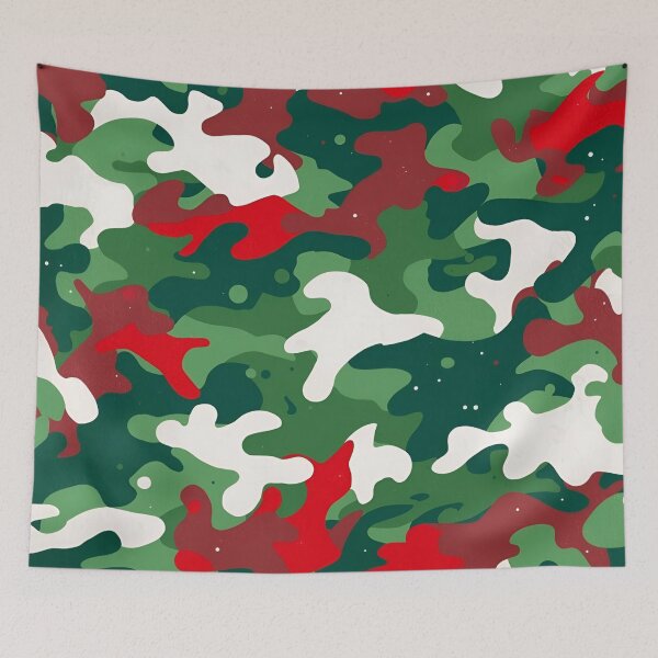 Item preview, Christmas Colors Camouflage designed and sold by Mark Cannon.
