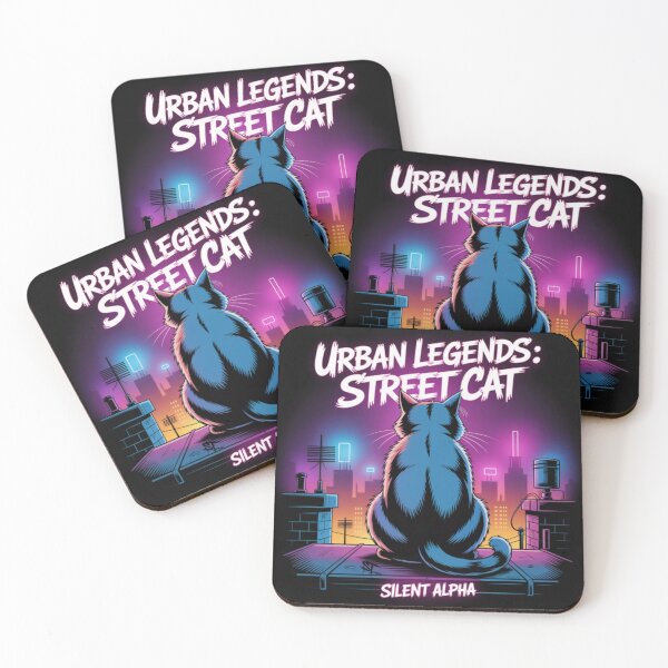 Item preview, Urban Legends: Street Cat – Silent Alpha | Comic Graffiti Street Art designed and sold by StreetTiger_.