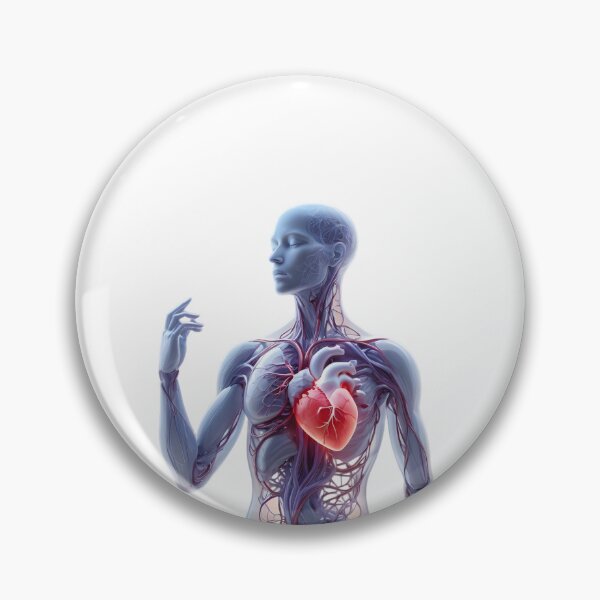 Item preview, The Conduit | Luminous Figure with Glowing Heart designed and sold by Maldives-Art.