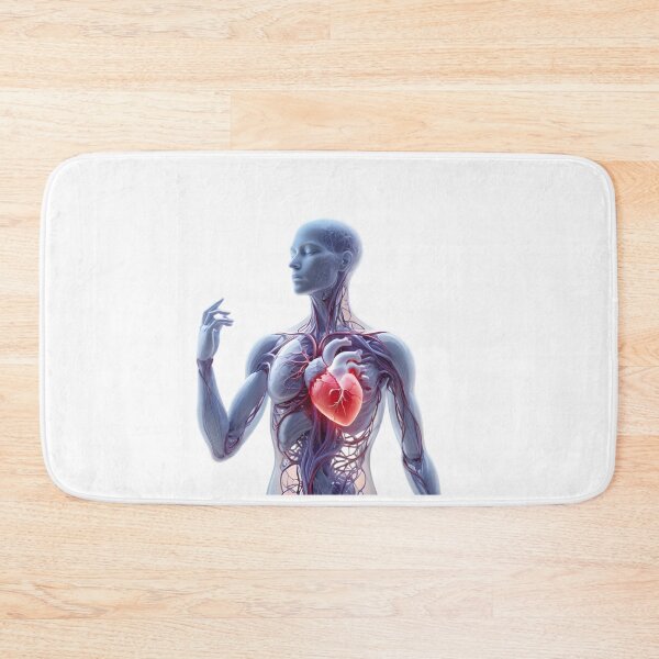 Item preview, The Conduit | Luminous Figure with Glowing Heart designed and sold by Maldives-Art.
