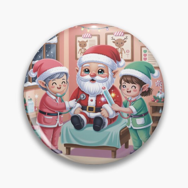 Item preview, Santa’s Medical Check-Up designed and sold by McVrax.