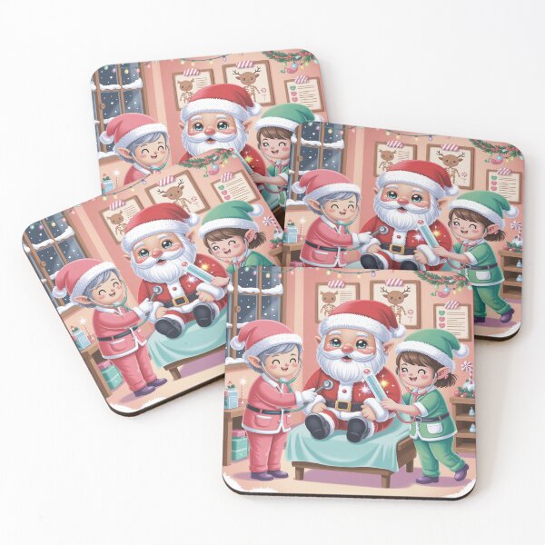 Item preview, Santa’s Medical Check-Up designed and sold by McVrax.