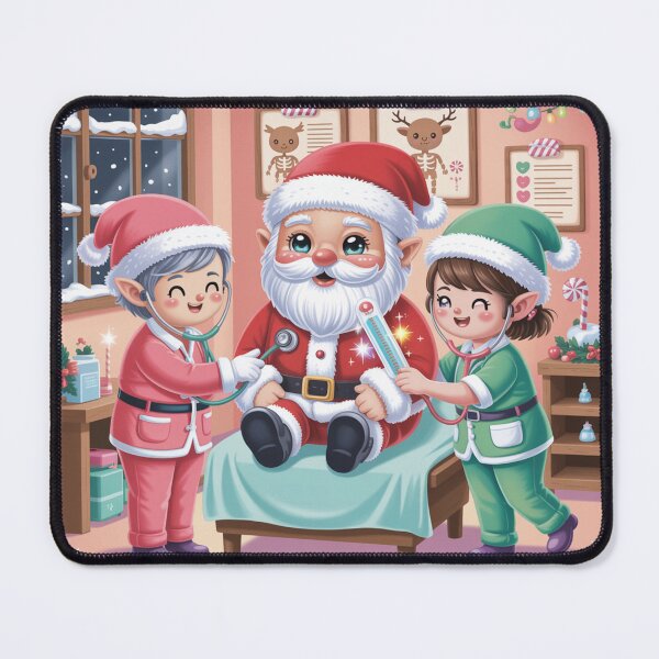 Item preview, Santa’s Medical Check-Up designed and sold by McVrax.