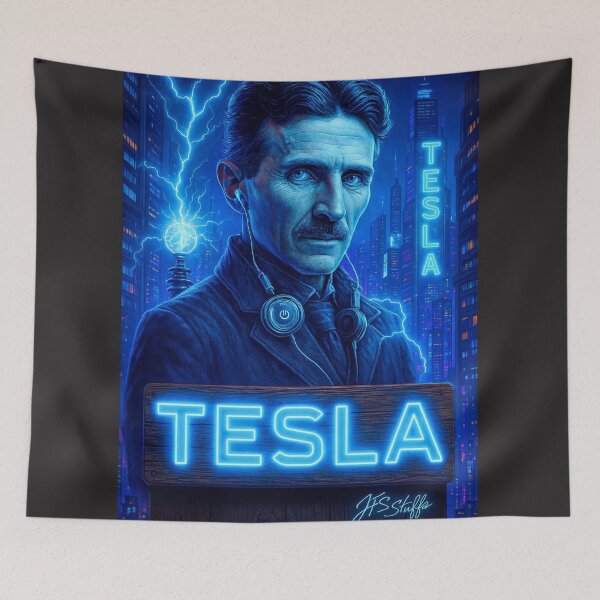 Item preview, Tesla Recharged – Master of Electric Dreams designed and sold by JFS-STUFFS.