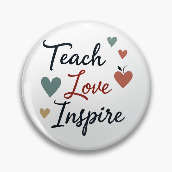 Item preview, Teach. Love. Inspire. - Inspirational Teacher Quote - Motivational Shirt for Teachers & Educators designed and sold by Hans-Design.