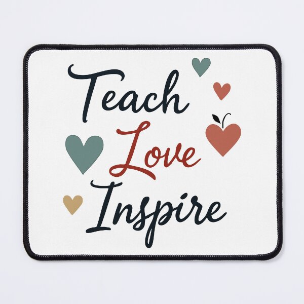 Item preview, Teach. Love. Inspire. - Inspirational Teacher Quote - Motivational Shirt for Teachers & Educators designed and sold by Hans-Design.